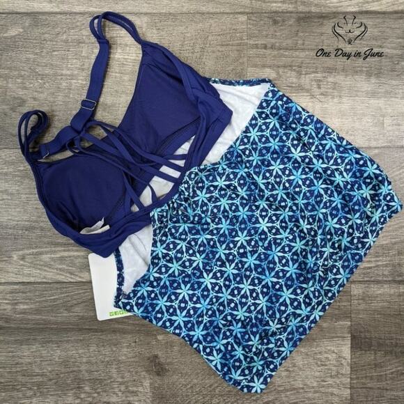 Next Jakarta Tankini Top Size 32 B/C - Picture 4 of 4